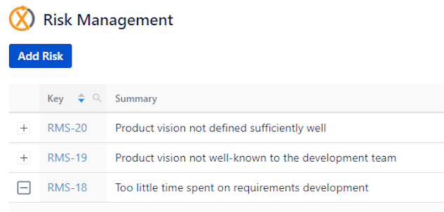 easeRisk - Risk Register with Measures